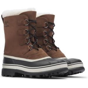 Sorel Mens Caribou Waterproof Snow Boots Winter Warm Fur Lined Mid-Calf(Bruno)