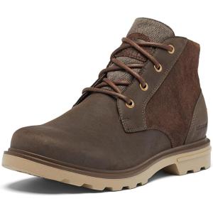Sorel Men’s Carson Chukka Waterproof Boot(Blackened Brown  Khaki)