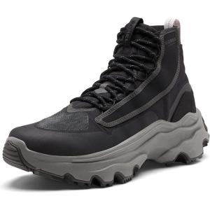 Sorel Men’s Kinetic Breakthru Venture Mid Waterproof Shoe(Black  Jet)