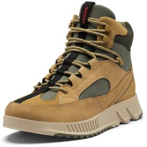 Sorel Men’s Mac Hill Lite Rush Waterproof Boot(Glaze  Stone Green)