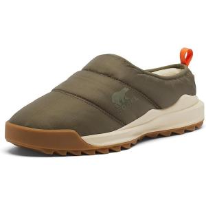 Sorel Men’s ONA RMX Puffy Slip-On Shoes(Stone Green  Gum 10)
