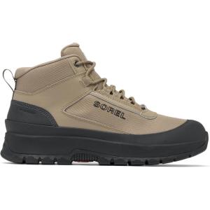 Sorel Mens Outing Nw Sneaker Mid Waterproof(Khaki II/Jet)