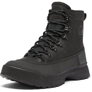 Sorel Men’s Scout 87′ Pro Waterproof Boots(Black  Black)