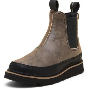 Sorel Men’s Slabtown 62′ Chelsea Waterproof Boot(Canoe/Black)