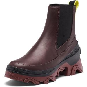 Sorel Women’s Brex Boot Chelsea Waterproof Boots(New Cinder  Black)