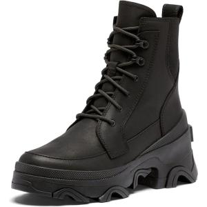Sorel Women’s Brex Lace Waterproof Boot(Black  Jet)