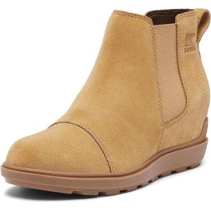 Sorel Women’s Evie ll Chelsea Boot(Caribou Buff  Gum)