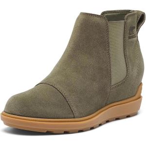 Sorel Women’s Evie ll Chelsea Boot(Stone Green  Gum)