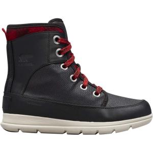 Sorel Women’s Explorer Carnival Winter Boots, 2 AU(Black)