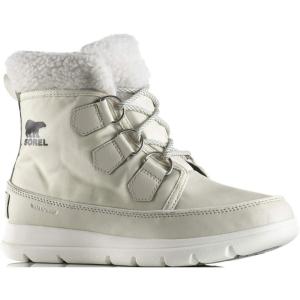 Sorel Women’s Explorer Carnival Winter Boots, 2 AU(Fawn  Sea Salt)