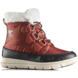 Sorel Women’s Explorer Carnival Winter Boots, 2 AU(Rusty  Black)