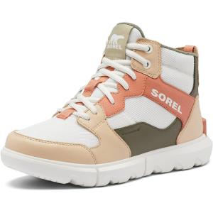 Sorel Women’s Explorer II Sneaker Mid Waterproof Shoe(Sea Salt  Nova Sand)