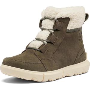 Sorel Women’s Explorer Next Carnival Waterproof Boots(Stone Green  Bleached Ceramic)