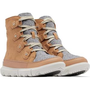 Sorel Women’s Explorer Next Joan Waterproof Boots(Tawny Buff  Moonstone)