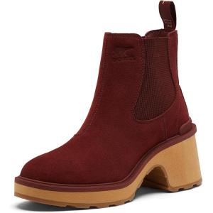 Sorel Women’s Hi-Line Heel Chelsea Boots(Spice  Tawny Buff)