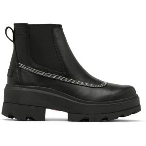 Sorel Women’s Joan Frwd Chelsea Boot(Black/Bleached Ceramic)