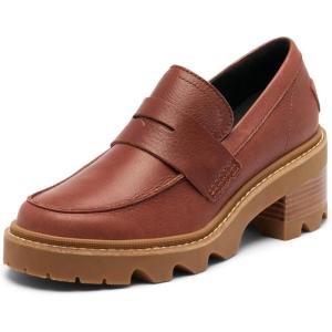 Sorel Women’s Joan Now City Loafer(Rustic Brown/Gum 2)