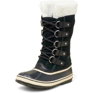 Sorel Women’s Joan of Arctic Waterproof Boot, Black/Bleached Ceramic, 9 Regular