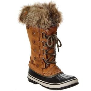 Sorel Womens Joan of Arctic Waterproof Boots(Camel Brown/Black)