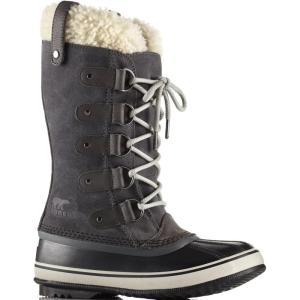 Sorel Womens Joan of Arctic Waterproof Boots(Dark Grey Black)