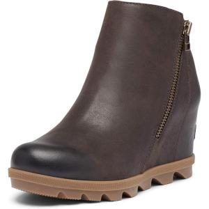 Sorel Women’s Joan of Arctic Wedge II Zipper Fashion Boot(Blackened Brown)