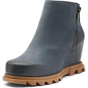 Sorel Women’s Joan of Arctic Wedge II Zipper Fashion Boot(Uniform Blue  Gum 2)