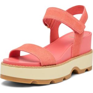 Sorel Women’s Joanie IV Y Strap Wedge(Coral Blossom/Gum)