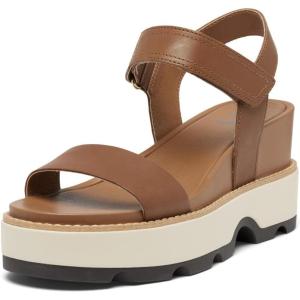 Sorel Women’s Joanie IV Y Strap Wedge(Velvet Tan/Blackened Brown)