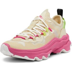 Sorel Women’s Kinetic Breakthru Tech Lace Shoes(Bleached Ceramic  Fuchsia Fizz)