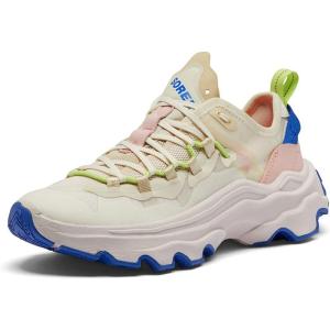 Sorel Women’s Kinetic Breakthru Tech Lace Shoes(Chalk  Cobalt Blue)