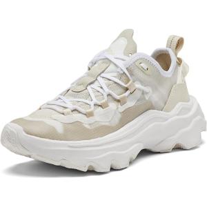 Sorel Women’s Kinetic Breakthru Tech Lace Shoes(White  Chalk)