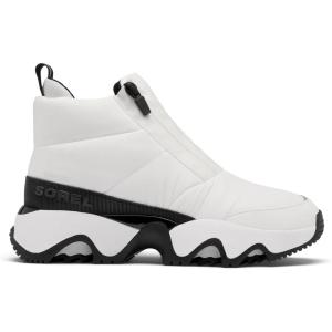 Sorel Women’s Kinetic Impact Puffy Zip Waterproof Fashion Boot(Sea Salt/Black)