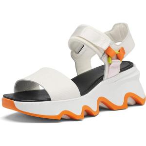 Sorel Women’s Kinetic Impact Y Strap High Sandals(Sea Salt  Koi)