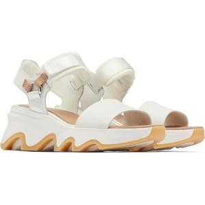 Sorel Women’s Kinetic Impact Y Strap High Sandals(Sea Salt  Radiation)