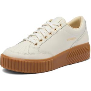 Sorel Womens Ona Ave Low Sneaker(Chalk/Gum 2)