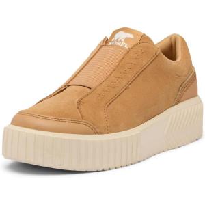 Sorel Women’s Ona Ave Slip on Sneaker(Tawny Buff/Chalk)