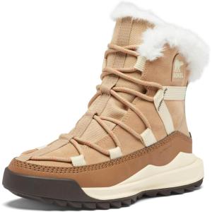 Sorel Women’s Ona RMX Glacy Plus Waterproof Snow Boot(Canoe/Sea Salt)