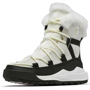 Sorel Women’s Ona RMX Glacy Plus Waterproof Snow Boot(Sea Salt/Black)