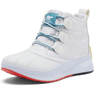 Sorel Womens Out N About Iii(White  Cyber Yellow)