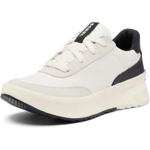 Sorel Women’s Out N About LLL City Waterproof Sneakers(Sea Salt  Black)