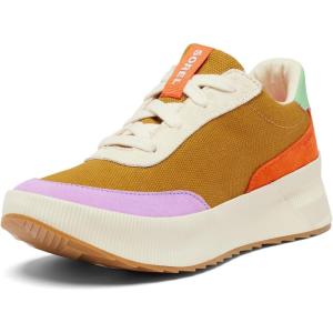 Sorel Women’s Out N About LLL City Waterproof Sneakers(Underbrush  Honey White)