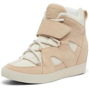 Sorel Women’s Out ‘N About Sport Wedge Boot(Chalk  Nova Sand)