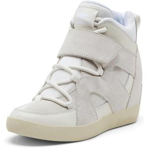 Sorel Women’s Out ‘N About Sport Wedge Boot(White  Sea Salt)