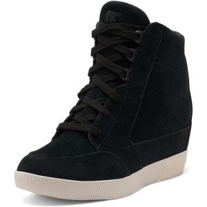 Sorel Women’s Out ‘N About Wedge Boots(Black  Sea Salt)