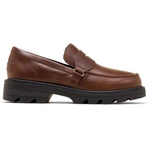 Sorel Womens Revel Ave Loafer(Tobacco/Black)