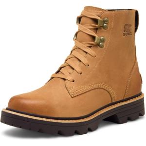 Sorel Women’s Revel Rd Boot Lace Waterproof Fashion(Tawny Buff/Blackened Brown)