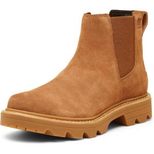 Sorel Women’s Revel Rd Chelsea Waterproof Boot(Velvet Tan/Gum 2)