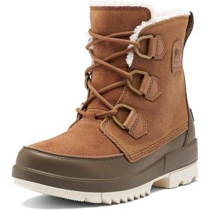 Sorel Women’s Tivoli IV Waterproof Boot(Velvet Tan  Olive Green)