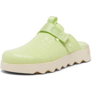 Sorel Women’s Viibe Clog Slip-Ons(Luminous Lime  Honey White)