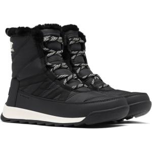 Sorel Women’s Whitney II Short Lace Winter Boots(Black)